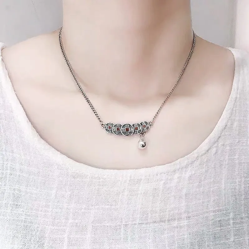 RURA S925 Silver Necklaces Unisex Silver-3