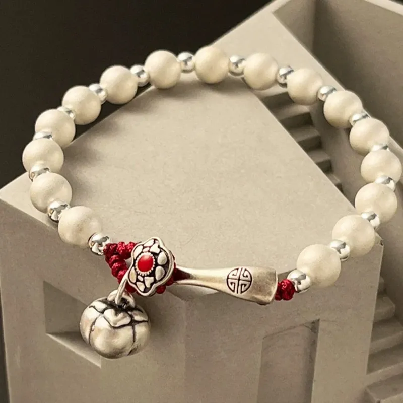 RURA S999 Fine Silver Pure Silver Bracelets Women's Silver-5