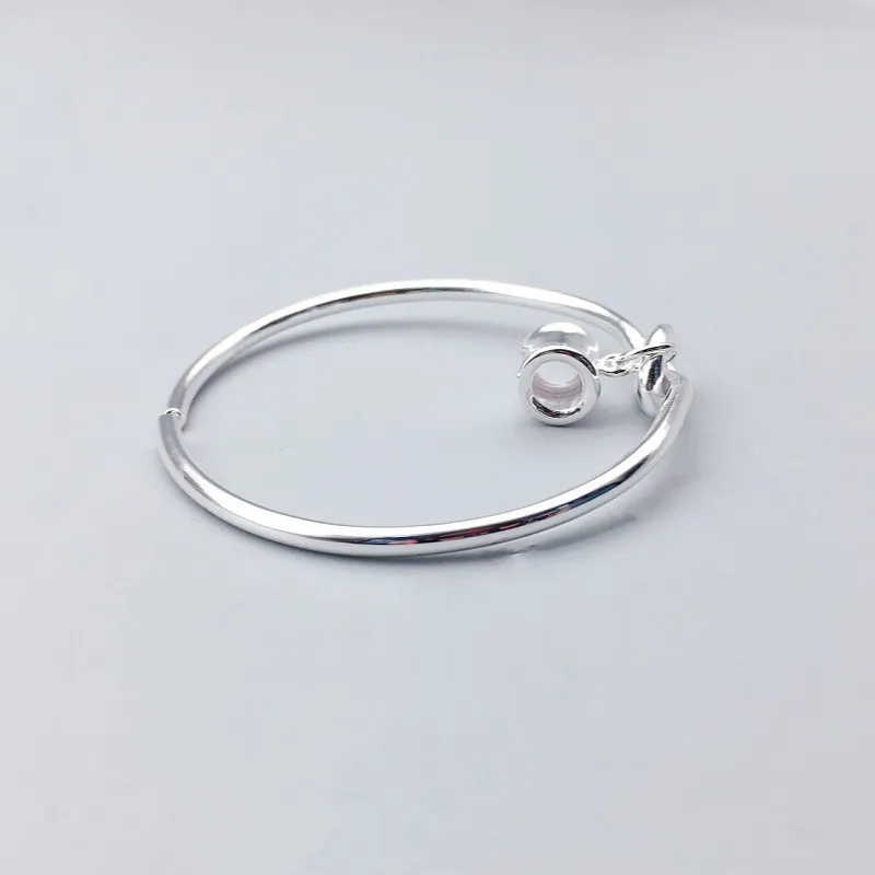 RURA S990 Fine Silver Bangles Women's Silver-3