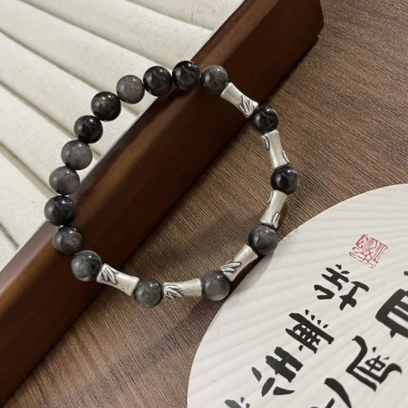 RURA S999 Fine Silver Pure Silver Bracelets Unisex-1