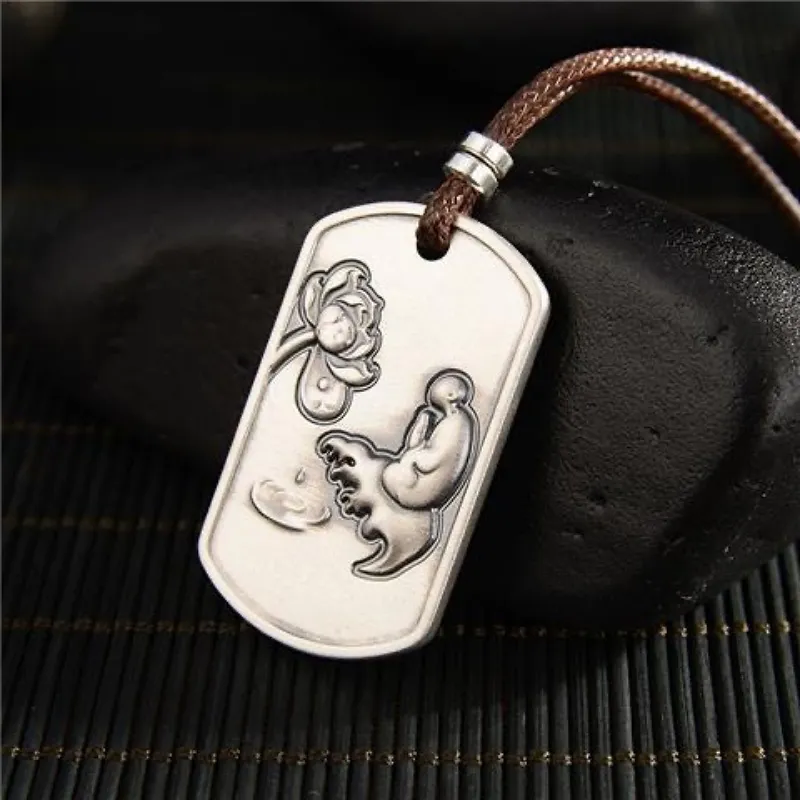 RURA S999 Fine Silver Necklaces Unisex Silver-3