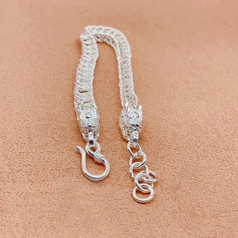 RURA S990 Fine Silver Bracelets Unisex Silver-4