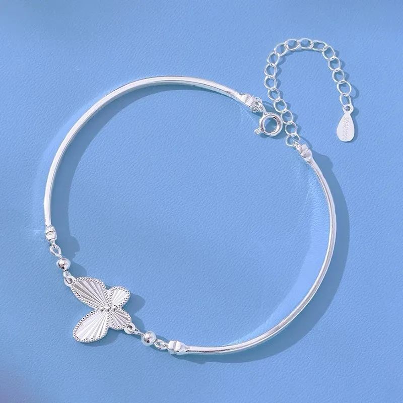 RURA S999 Fine Silver Pure Silver Bracelets Women's Silver-3