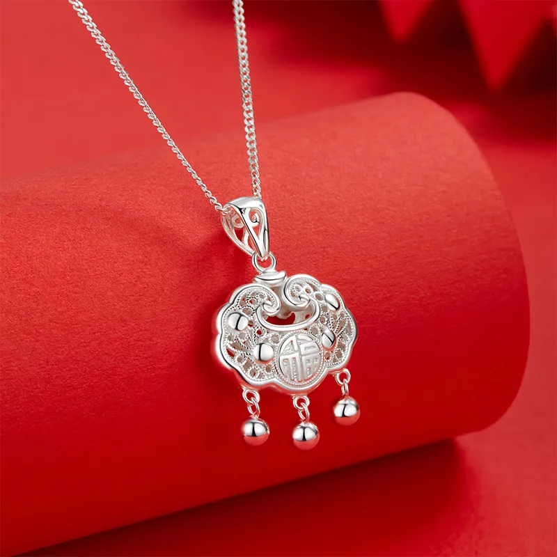 RURA Sterling Silver Necklaces Women's-2