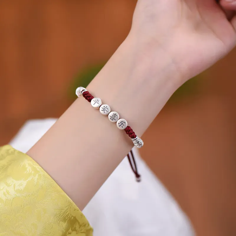 RURA S999 Fine Silver Bracelets Women's Silver-5