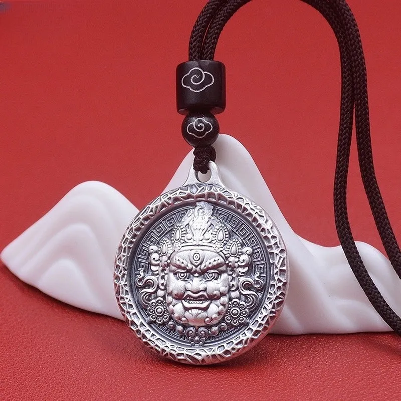 RURA S999 Fine Silver Sterling Silver Necklaces Unisex Silver-3