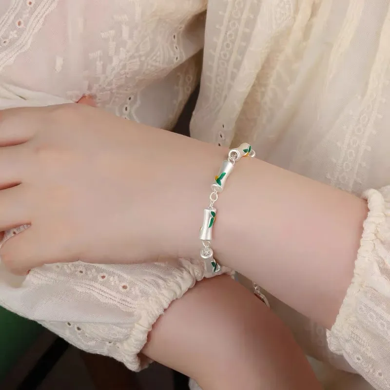 RURA S999 Fine Silver Bracelets Women's Silver-2