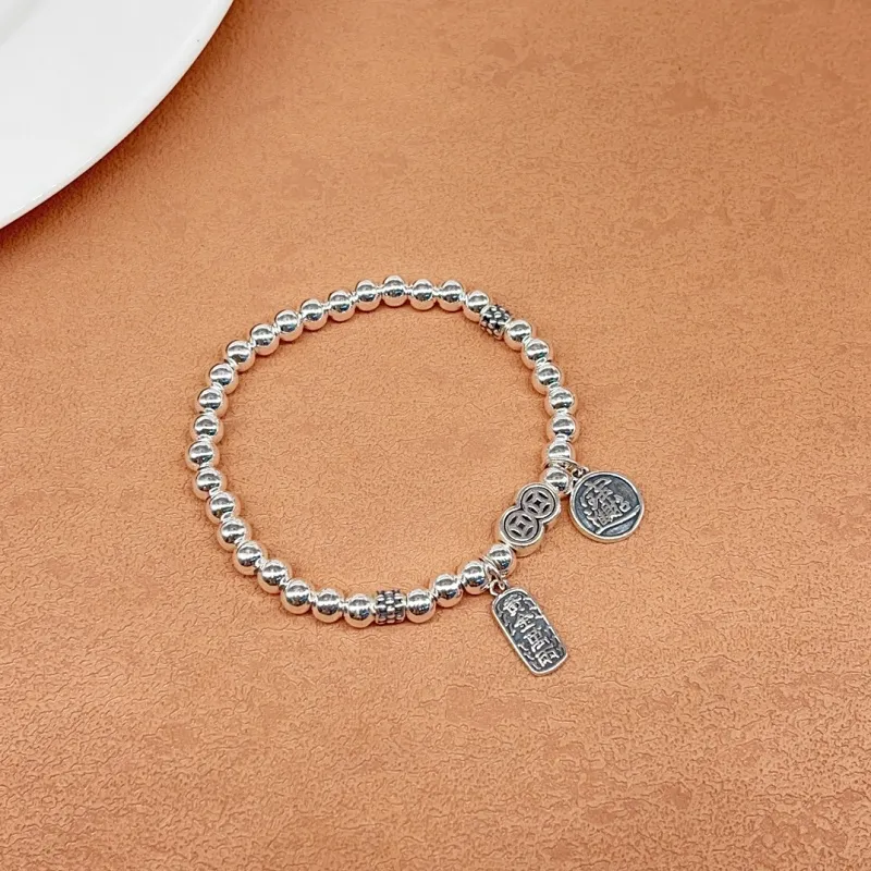 RURA S999 Fine Silver Bracelets Women's Silver-4