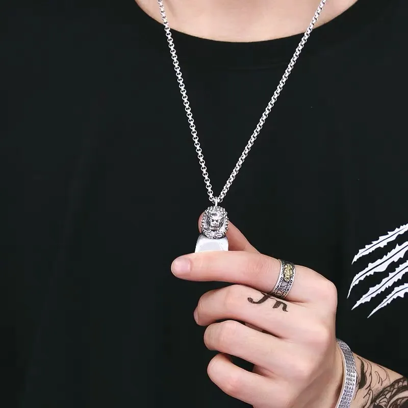 RURA S925 Silver Necklaces Unisex Silver-4