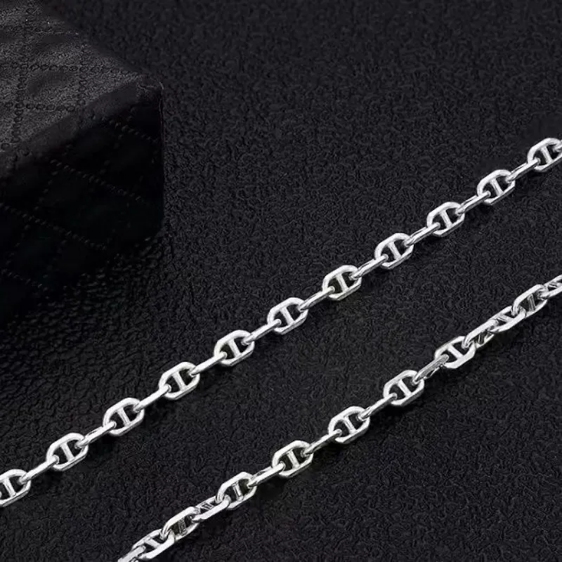 RURA S990 Fine Silver Necklaces Women's Silver-2