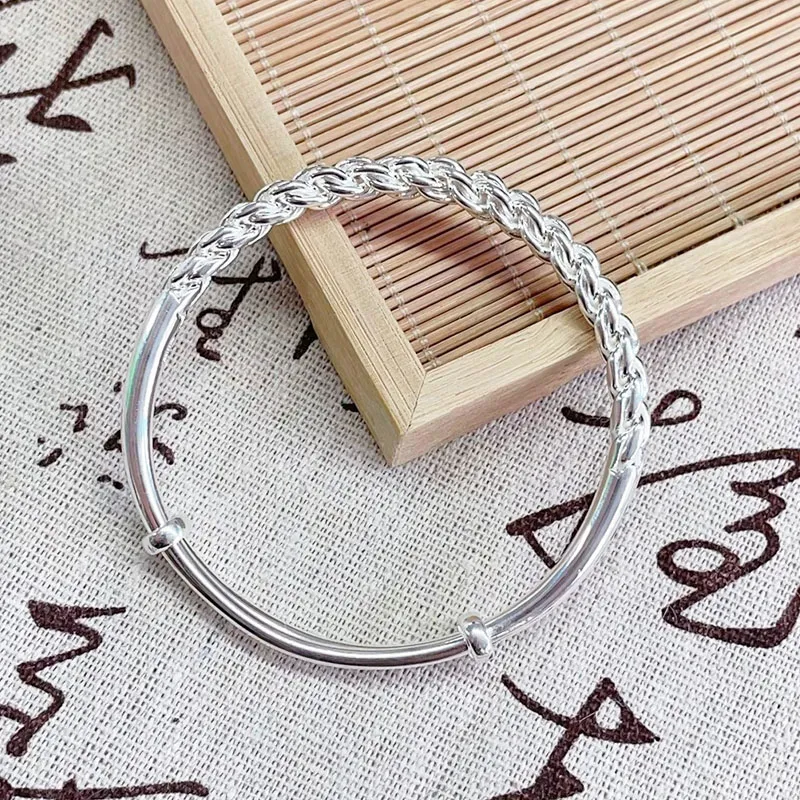 RURA S999 Fine Silver Bangles Women's-2