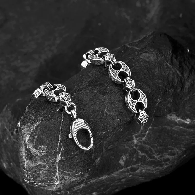 RURA S925 Silver Bracelets Unisex Silver-3