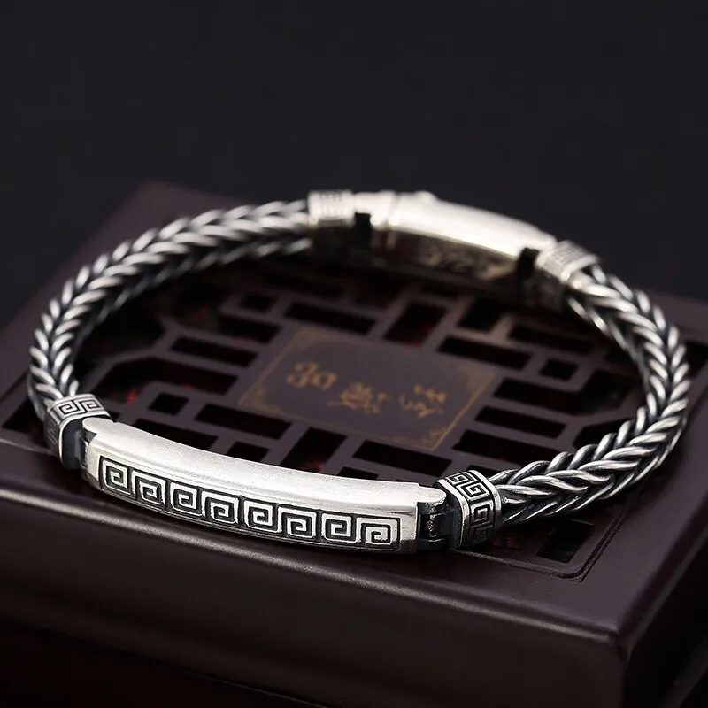 RURA S925 Silver Bracelets Unisex Silver-1