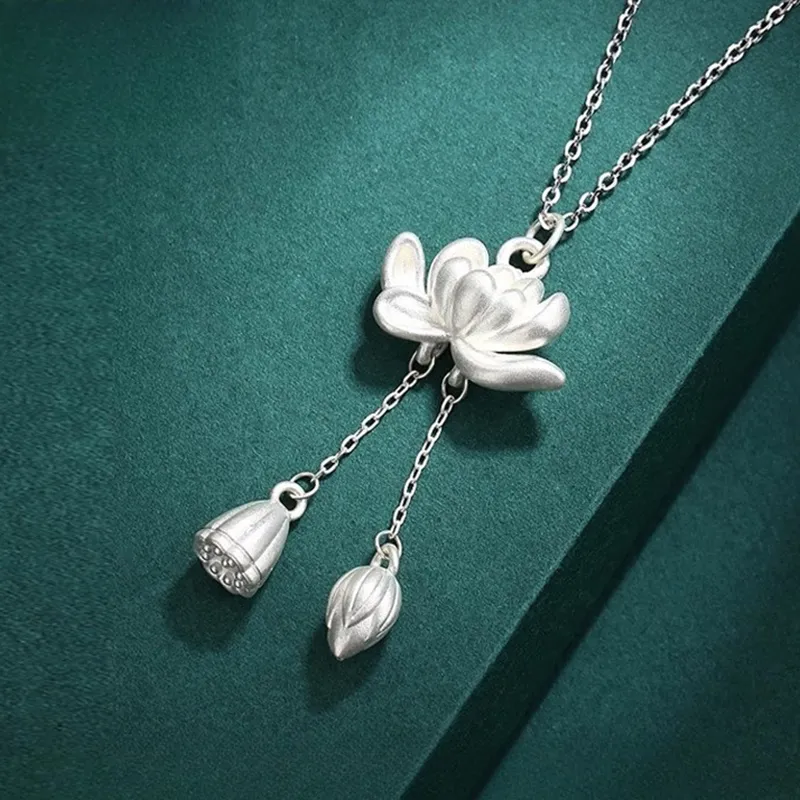 RURA S999 Fine Silver Necklaces Women's-7