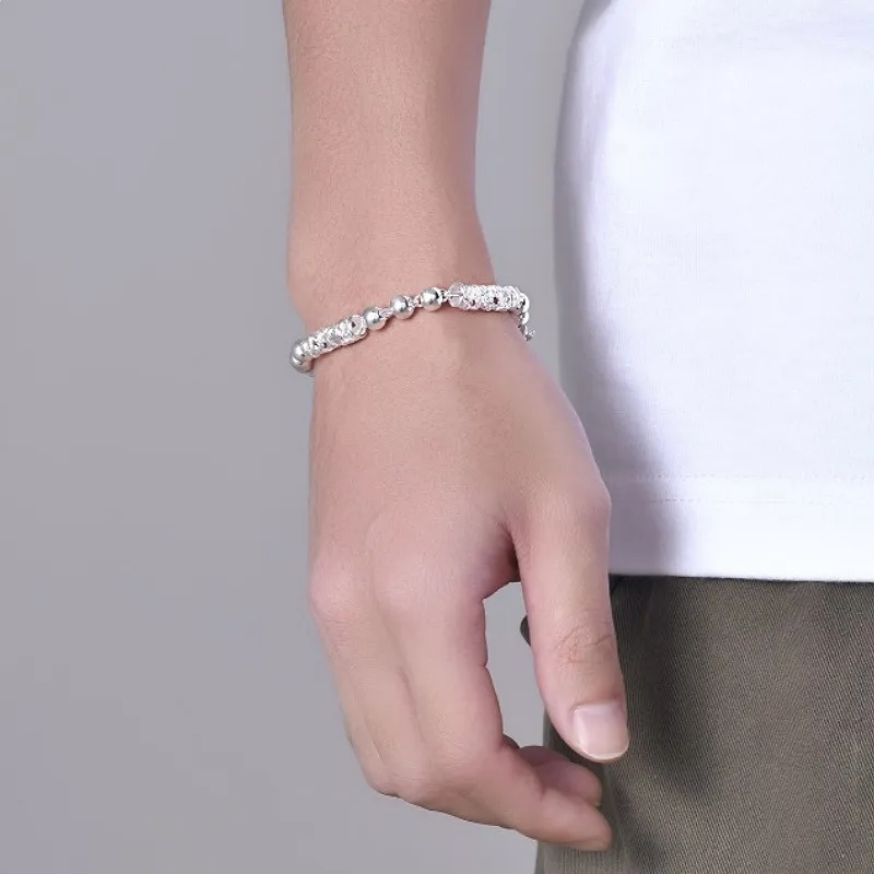 RURA S 990 Silver Pure Silver Bracelets Unisex Silver-3