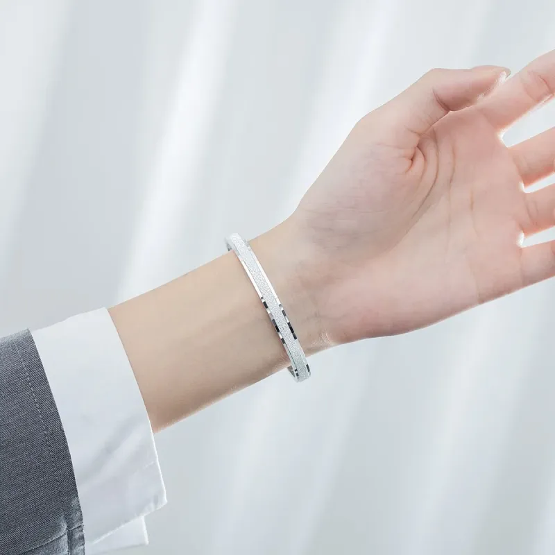 RURA Sterling Silver Bangles Women's Silver-1