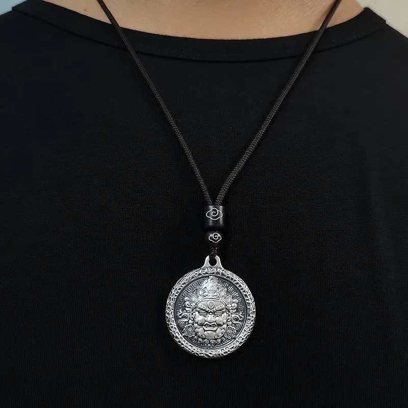 RURA S999 Fine Silver Sterling Silver Necklaces Unisex Silver-2