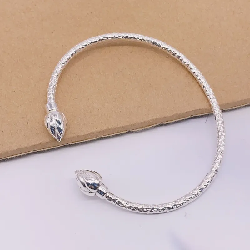 RURA S999 Fine Silver Bangles Women's Silver-1