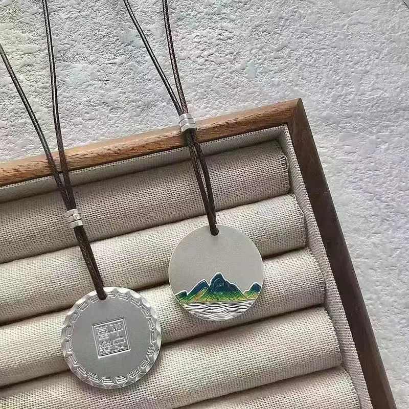 RURA S999 Fine Silver Necklaces Unisex Silver-1