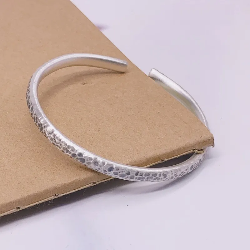 RURA S999 Fine Silver Bangles Unisex Silver-2