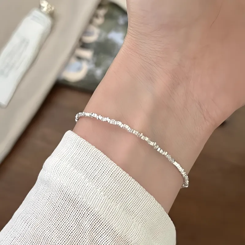 RURA S999 Fine Silver Bracelets Women's Silver-4