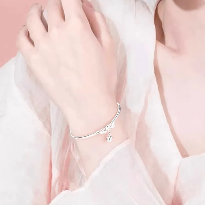 RURA 999 Fine Silver Bangles Women's-3
