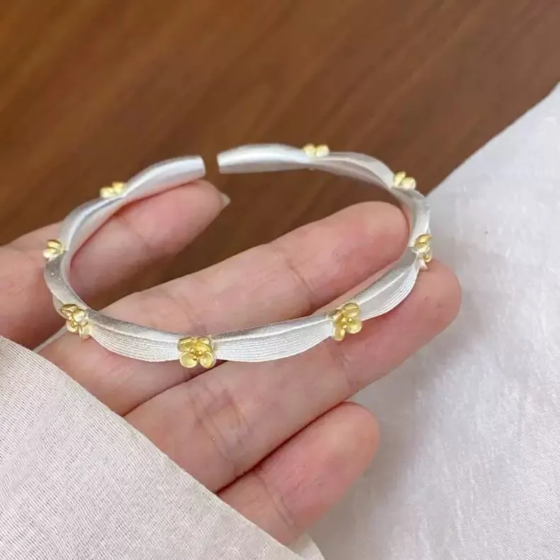 RURA S 999 Fine Silver Sterling Silver Bracelets Women's-2