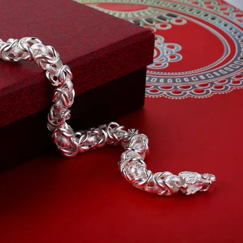 RURA S999 Fine Silver Bracelets Unisex Silver-3