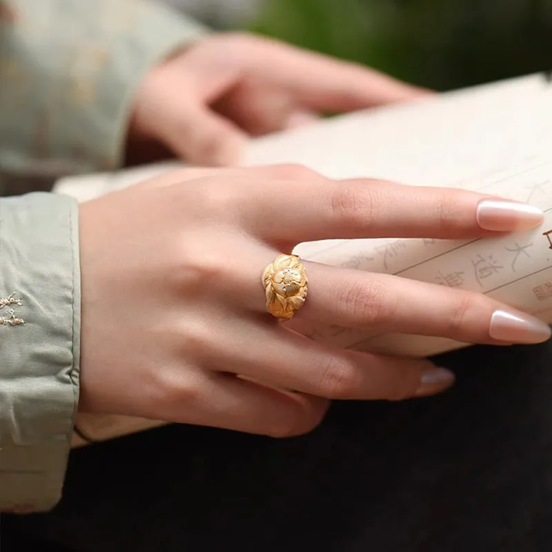 RURA 999 Fine Silver Rings Women's-3