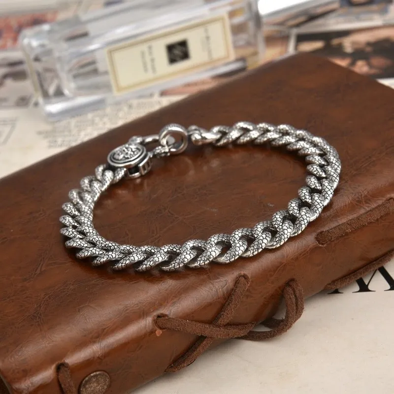 RURA S925 Silver Bracelets Unisex Silver-3