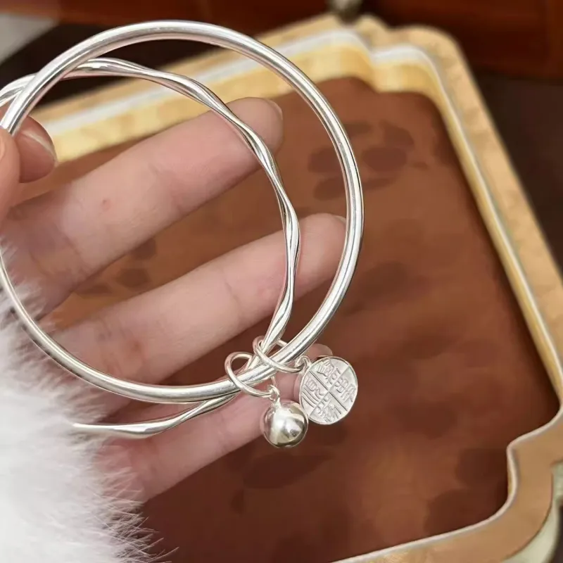RURA 999 Fine Silver Sterling Silver Bracelets Women's-4