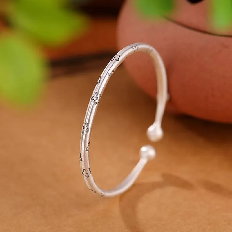 RURA 999 Fine Silver Sterling Silver Bracelets Women's-1