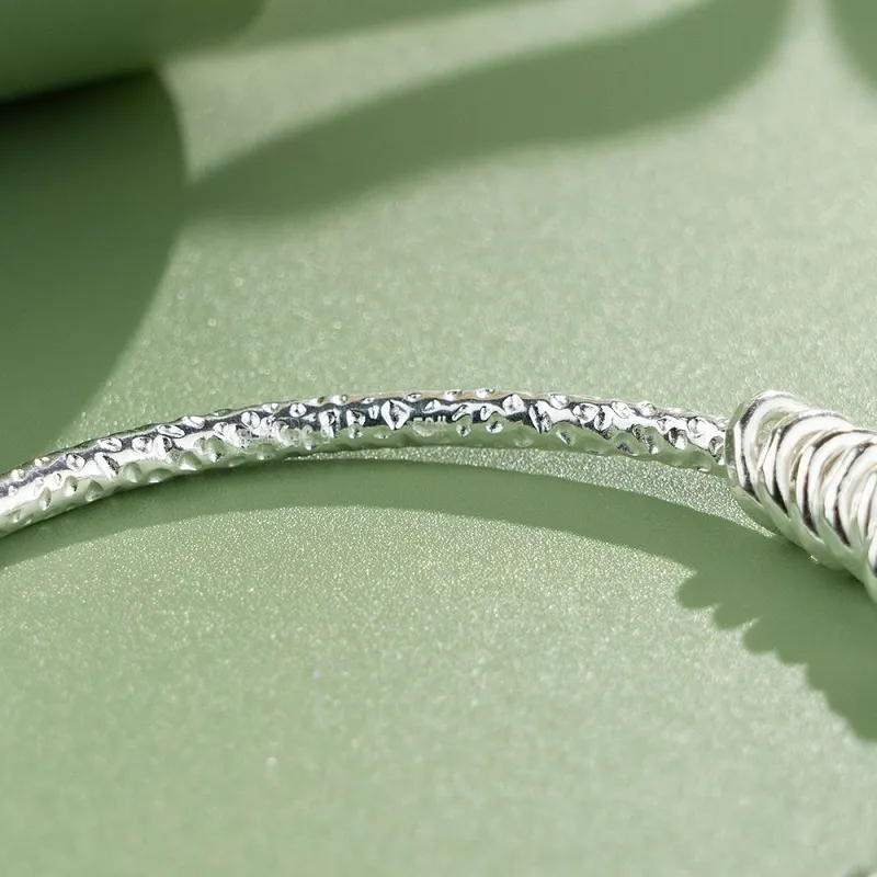 RURA S999 Fine Silver Bangles Women's Silver-4