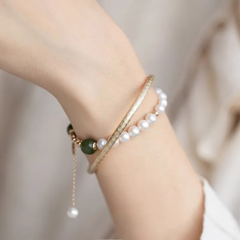 RURA 999 Fine Silver Sterling Silver Bracelets Women's-3
