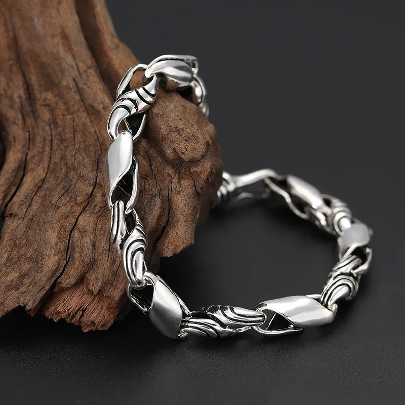 RURA S925 Silver Bracelets Unisex-5