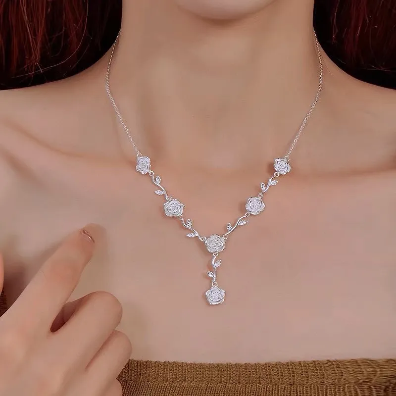 RURA S999 Fine Silver Necklaces Women's Silver-1