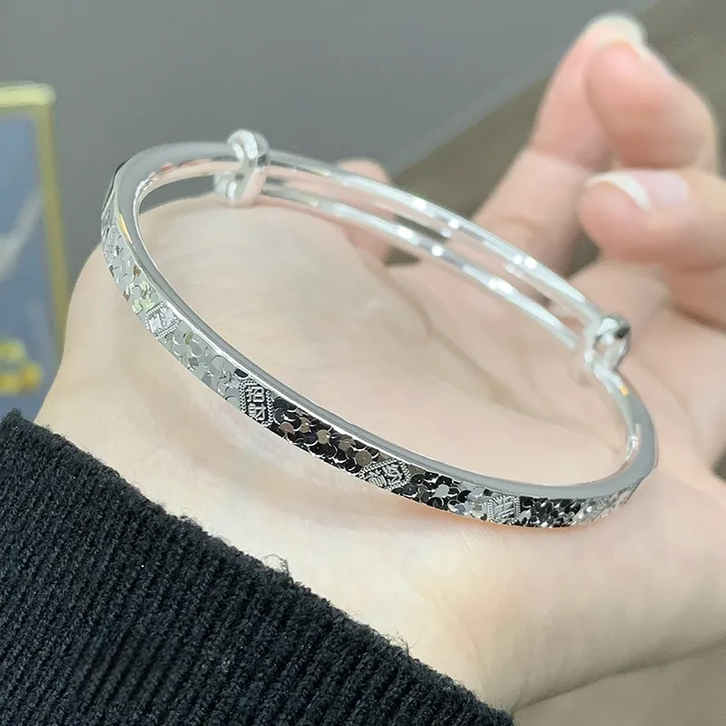RURA Sterling Silver Bangles Unisex Silver-2