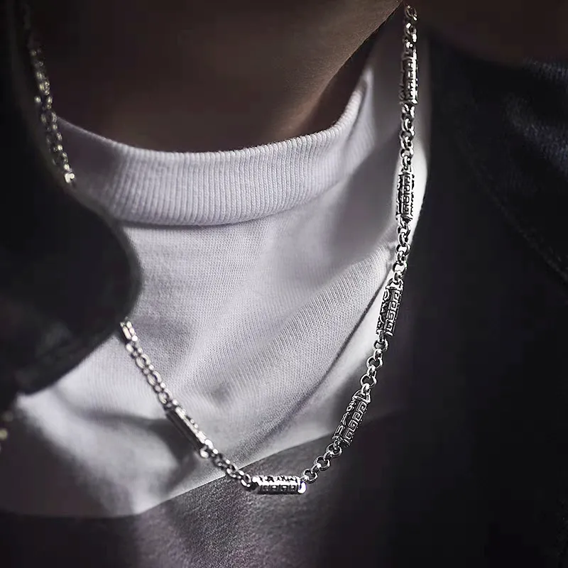 RURA S925 Silver Necklaces Unisex Silver-6
