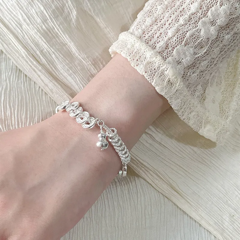 RURA S990 Sterling Silver Bracelets Women's Silver-5