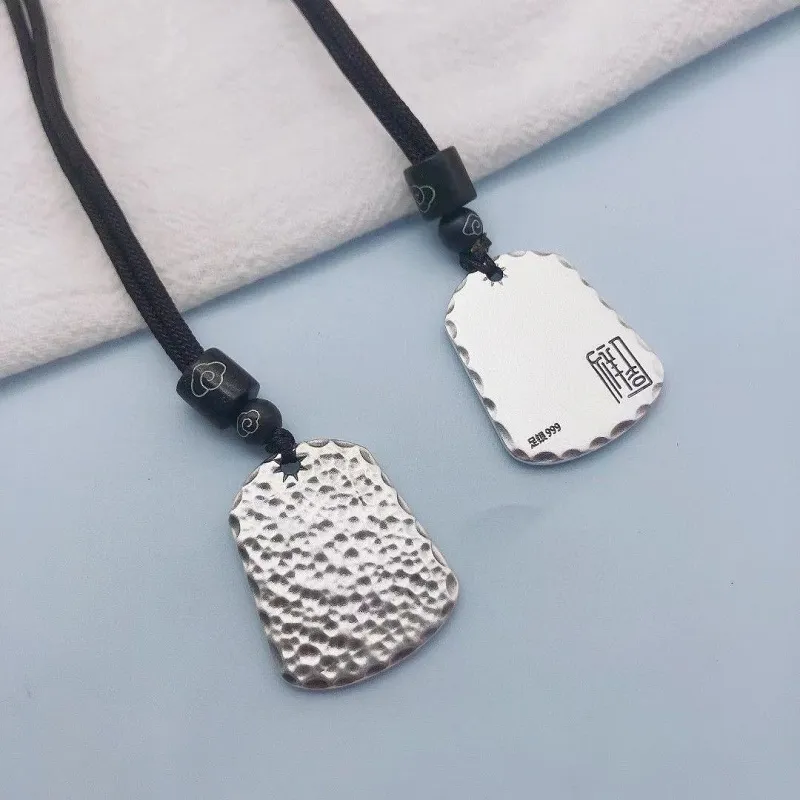 RURA S999 Fine Silver Necklaces Unisex Silver-3