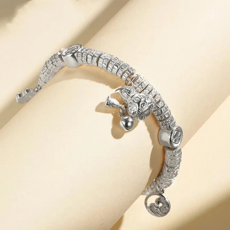 RURA S999 Fine Silver Bracelets Women's Silver-3