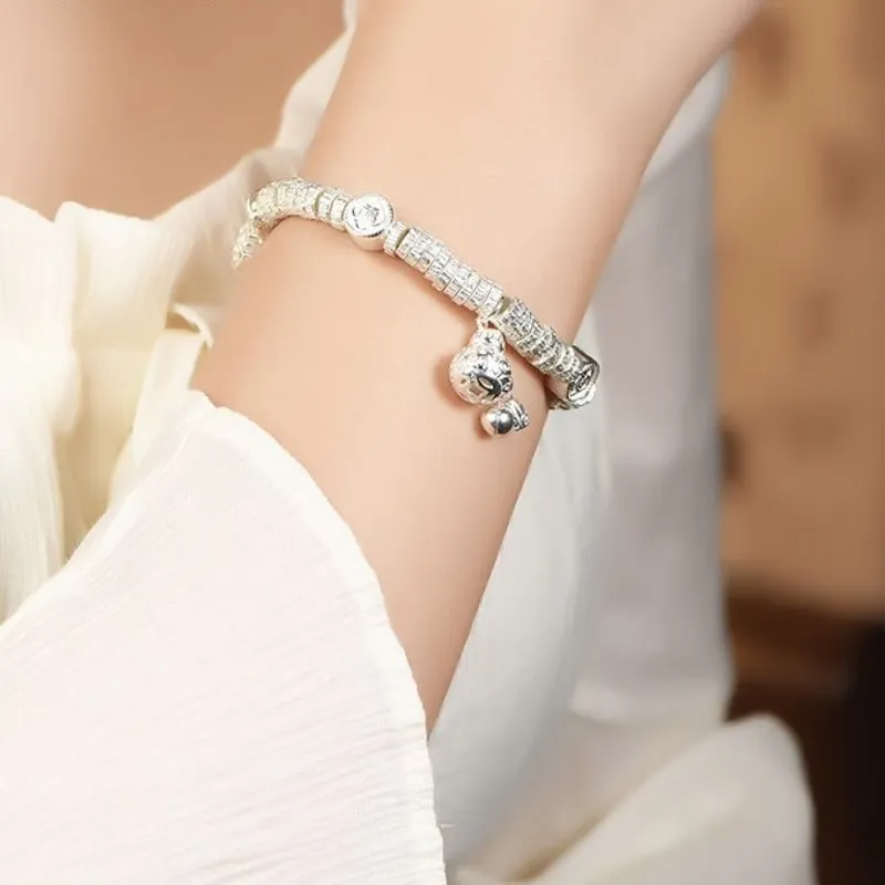 RURA S999 Fine Silver Bracelets Women's Silver-2