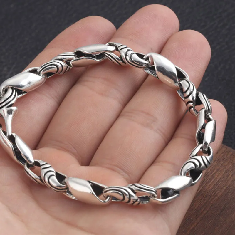 RURA S925 Silver Bracelets Unisex-3