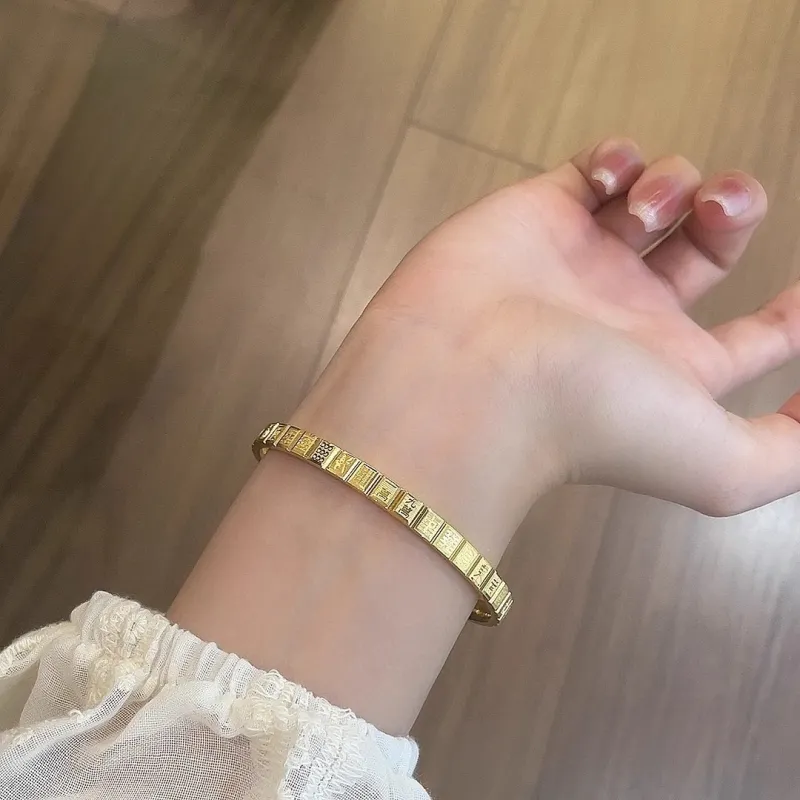 RURA Sterling Silver Bangles Women's Gold-1