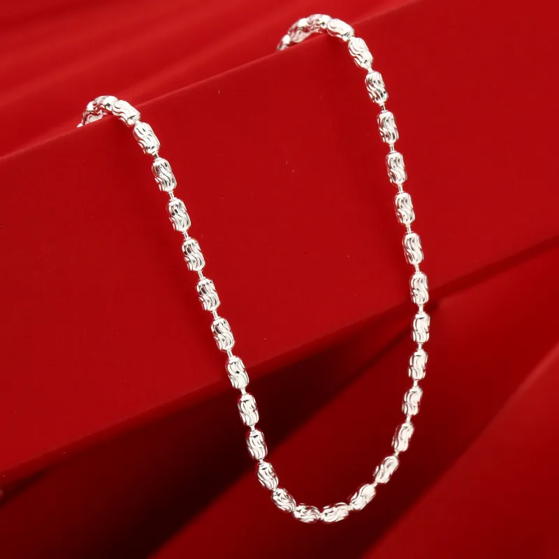 RURA Sterling Silver Necklaces Unisex Silver-2
