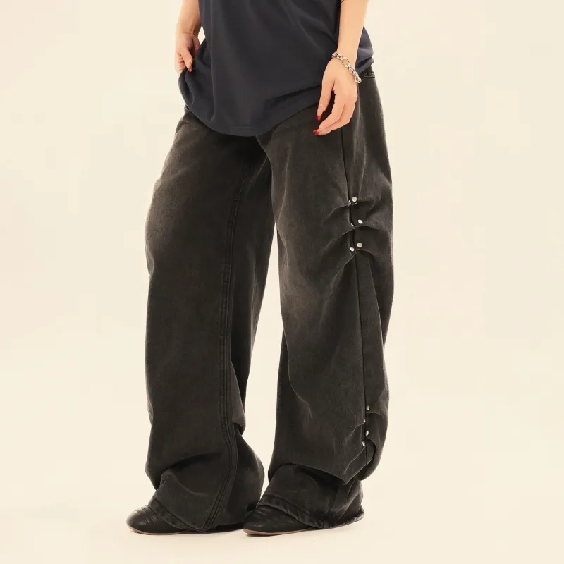 Xmithie Jeans Unisex Black-4
