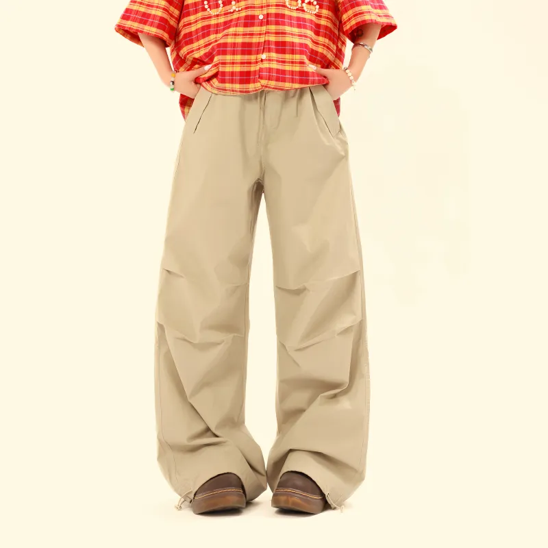 Xmithie Straight Fit Casual Pants Unisex-2