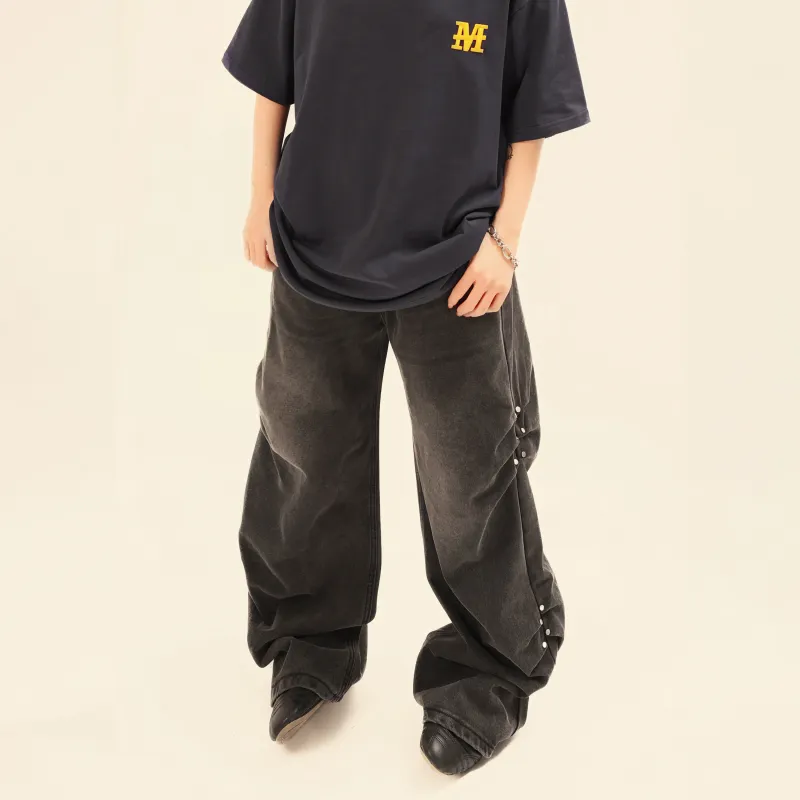Xmithie Jeans Unisex Black-5