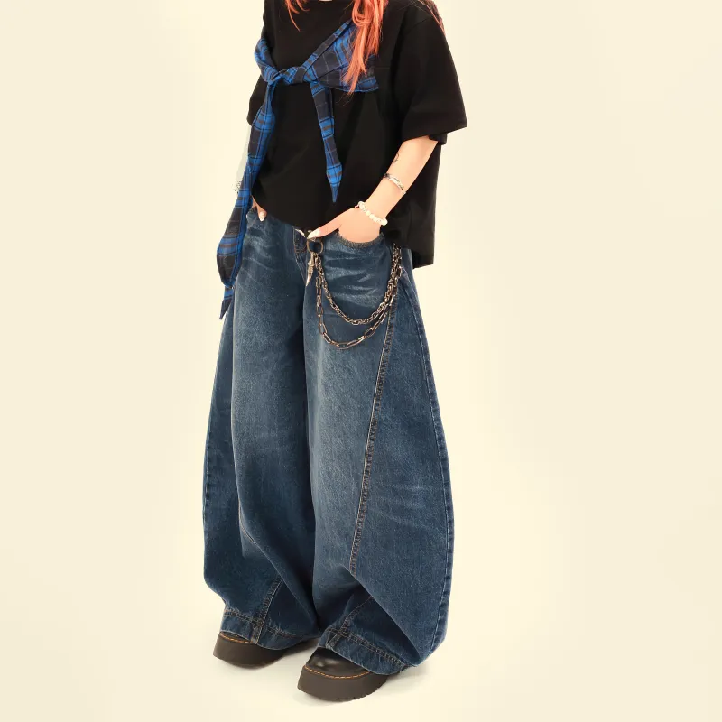 Xmithie Straight Fit Jeans Unisex Blue-6
