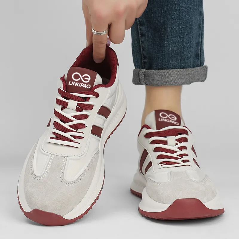 LINGPAO Low Top Casual Shoes Men's-9